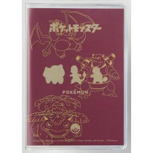 Pokémon: Venusaur Charizard Blastoise - Clear Passport Cover [The Pokémon Company]