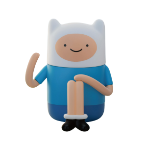Adventure Time: Finn - Palm-Size Soft Vinyl Piggy Bank (VPBP-042) [Beast Kingdom]