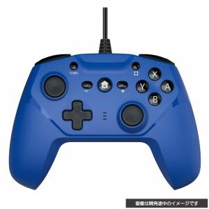 Nintendo Switch: CYBER/Gyro Controller Wired Type (Blue) [Cyber Gadget]