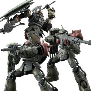 HG 1/144: Zaku II F-Type (Chub's and Kale's) & Unidentified Zaku II (Solari's Parts) (Limited Reissue) [Premium Bandai]