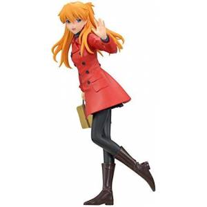 NEON GENESIS EVANGELION - PREMIUM COAT FIGURE - ASUKA [Sega] [Used]
