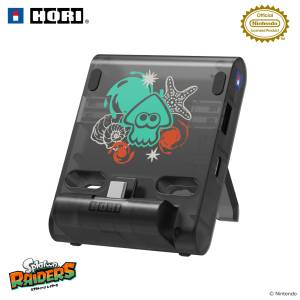 Nintendo Switch 2: Splatoon Raiders - Portable USB Hub Stand for Tabletop Mode (2 Ports) [Hori]