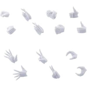 Infinite Encounter Megalomaria: MSG EX Hand Unit - Female Type A Plastic Model Optional Parts (White Ver.) [Kotobukiya]