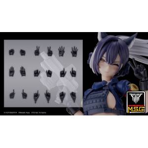 M.S.G Modeling Support Goods 09: Megami Device Hand Set (Black Ver.) (Plastic Model) [Kotobukiya]