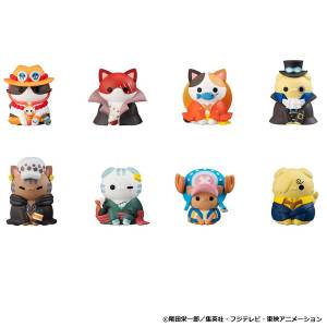 MEGA CAT PROJECT One Piece: Nyan Piece Nyan! I’ll Become the King of the Pirates, Nyan! (8 Pack Box) (Reissue) [Megahouse]