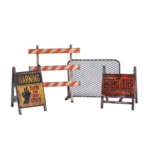 Diorama: Warning Barricade Set 1/6 [MMM Toys]