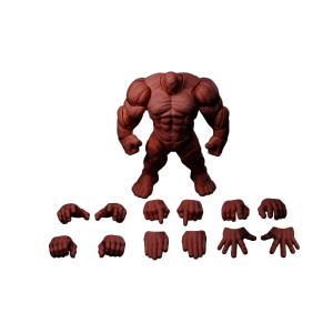 Titan 1/12 - Super Action Muscle Body (Red Skin) [Wind Toys]