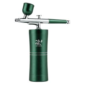SGOT! Rechargeable Handy Airbrush Set (0.3/0.5 mm) (Green) [Doyusha]