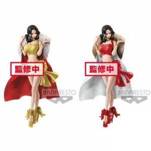 ONE PIECE - GLITTER & GLAMOURS BOA HANCOCK CHRISTMAS STYLE (Set of 2) [Banpresto] [Used]