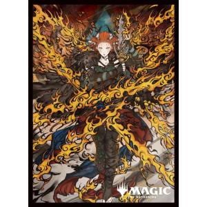 Magic the Gathering: Jeska's Will - The Secrets of Strixhaven Mystical Archive Card Sleeves MFS-380 (80 Sleeves) [Ensky]