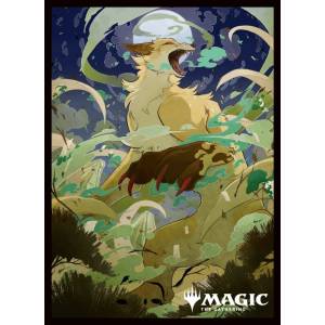 Magic the Gathering: Giant Growth - The Secrets of Strixhaven Mystical Archive Card Sleeves MFS-387 (80 Sleeves) [Ensky]