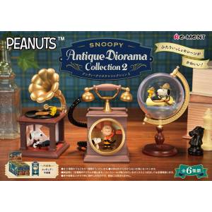 Peanuts: Snoopy's Antique Diorama Collection Vol.2 (6 Pack Box) [Re-Ment]