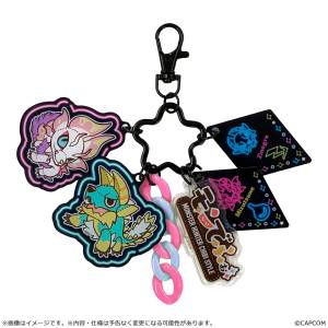 Monster Hunter: Zinogre & Mizutsune - Mondefo Jara Jara Acrylic Keychain [Capcom]