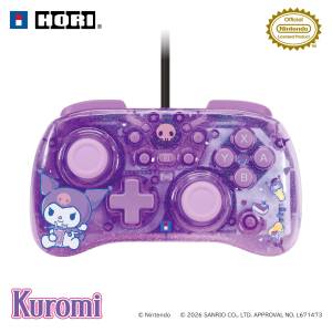 Nintendo Switch 2: Kuromi HORIPAD TURBO Mini Controller NSX-234 [Hori x Sanrio]