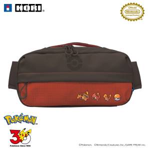 Nintendo Switch 2: Pokémon Pixel Art - Shoulder Pouch (Pixel - Red - Ver.) [Hori]