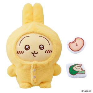 Chiikawa Characters: Talking Plush Toy - Rabbit Pajama Set [Bandai]