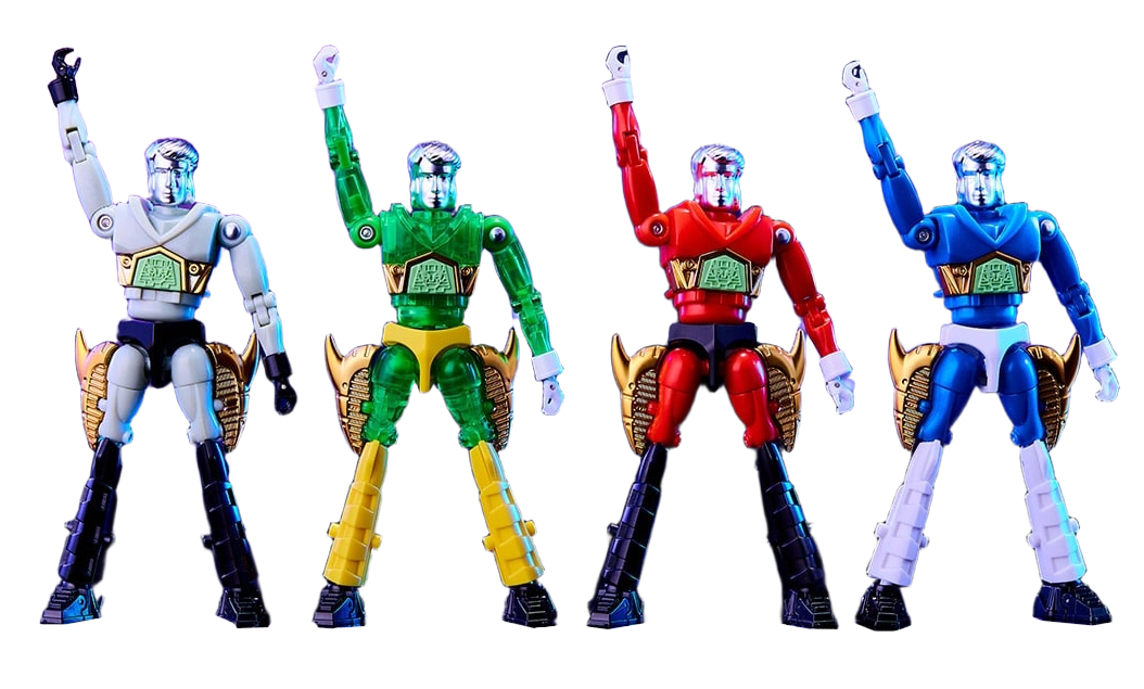 COSMOPORSCH MICROMAN COMMAND レースカー Microman Command No.2 - LegacySoul (Set of 4) (Limited Reissue