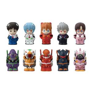 Rebuild of Evangelion: Soft Vinyl Puppet Mascot Collection (10 Pack Box) (Renewal) [Ensky]
