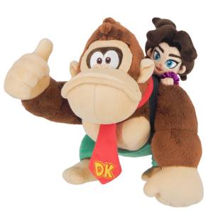 Donkey Kong Bananza ALL STAR COLLECTION: Donkey Kong & Pauline - Plush Toy (DB01) [SAN-EI]