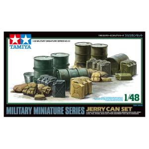 Military Miniature Series No.10: Jerry Can Set 1/48 (Plastic Model) [Tamiya]