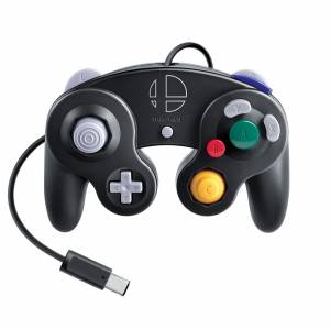 Nintendo Switch: GameCube Controller - Super Smash Bros. Edition (Black) [Nintendo]