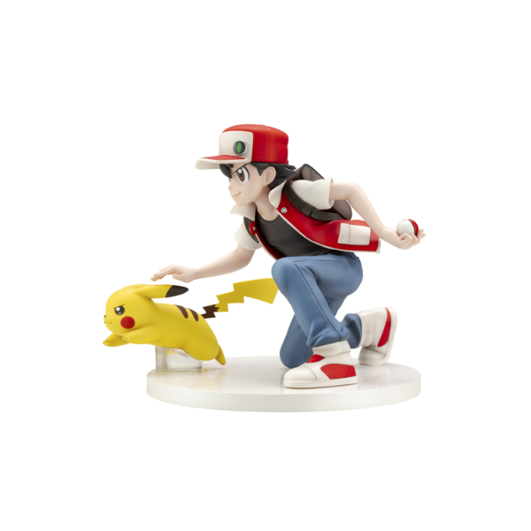 Pokemon Figure Series Red Pikachu Limited Edition Artfx