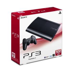 PlayStation 3 Super Slim 500GB Charcoal Black (CECH-4000C) [Used Good Condition]