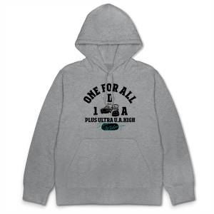 My Hero Academia: Izuku Midoriya - Mix Gray Pullover Hoodie (XL) [COSPA]