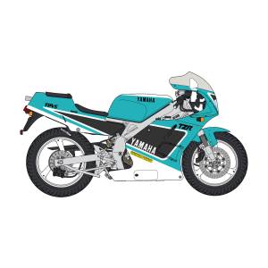 Yamaha TZR250 3MA Late Model (1990) 1/12 (Light Cyan Solid 1 Ver.) - Plastic Model [Hasegawa]