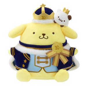 Sanrio Characters: Talking Pompompurin - 30th Anniversary Plush Toy (Limited Edition) [Bandai]