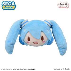 Hatsune Miku: Snow Miku - Fuwa Puchi Face Plush Mascot [SEGA Fave]