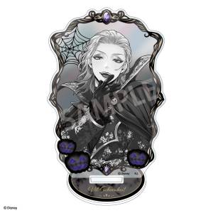 Disney Twisted Wonderland: Vil Schoenheit - Scary Dress Ver. Monochrome Aurora Acrylic Stand [Kamio Japan]