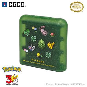 Nintendo Switch 2: Pokémon Pixel Art - Card Case For 24 Cards (Pixel - Green - Ver.) [Hori]