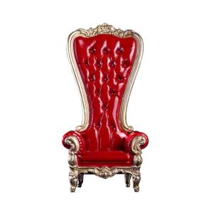 Action Figure Accessory: High-Back Sofa 1/12 (Red) [VS Toys]