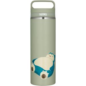 Pokémon: Ronflex - Vacuum Insulated Bottle with Carrying Handle (800ml) Green Gray JOW-800PK [Thermos]