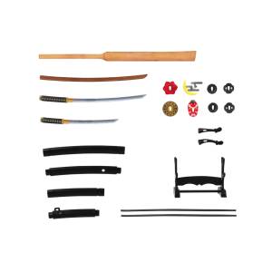 PuriPura Figure Weapon: Samurai Accessories 1/12 - A Samurai's Pastime (Plastic Model) (Reissue) [DIG]