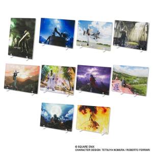 Final Fantasy VII REMAKE: Acrylic Panel (10 Pack Box) [Square Enix]