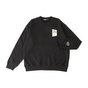 Pokémon TCG POCKET: Eevee and Snorlax ex Sweatshirt (L) (Limited Edition) [The Pokémon Company]