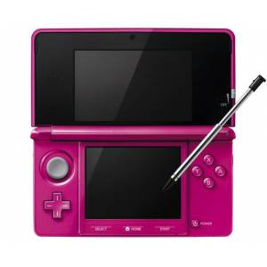 Nintendo 3DS - Gloss Pink [Used / Loose]