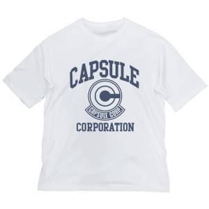 Dragon Ball: Capsule Corporation T-Shirt (White-XL) [COSPA]