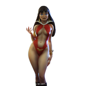 Vampirella 1/8 - Plastic Model [X-PLUS]