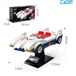 Speed Racer: Mach 5 - CaDA Block Kit [Double Eagle]