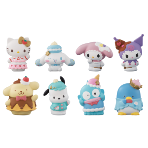 Shokugan: Sanrio Characters Friends Vol.06 - Mini Figures & Gum (12 Packs Box) [Bandai]