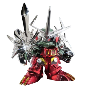 SD Gundam BB Senshi: Dark General Zaku Head - Super Hagane Ver. LegendBB (Limited Reissue) [Bandai]