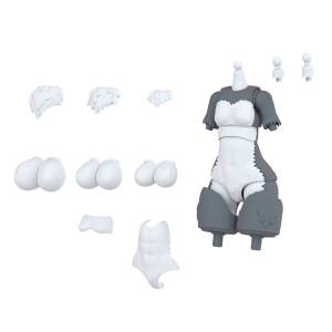 KemoPla: Body Parts Set 01 - Gray Wolf Color (Plastic Model) [Aoshima]