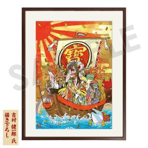 Okami 12th Anniversary Special Collection Framed Graphic Art (A3) e-capcom Limited Edition [Goods]