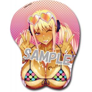 Super Robot Taisen X- Ω - Chatte Judvesten - Life-Size Oppai Mousepad - Hobby Japan Limited Edition [Goods]