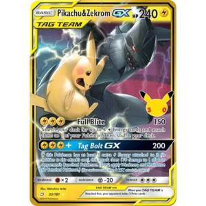 Pokémon Card Game: Pikachu & Zekrom GX [M6a 160/103] (30th CELEBRATION) [The Pokémon Company]
