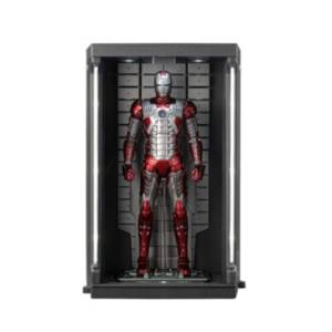 MARVEL Avengers: Iron Man Mk.5 - 7-inch Action Figure + Hall of Armor Set [ZD Toys]