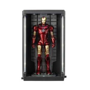 MARVEL Avengers: Iron Man Mk.3 - 7-inch Action Figure + Hall of Armor Set [ZD Toys]